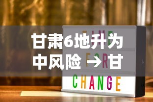 甘肃6地升为中风险 → 甘肃中部是哪些城市