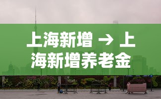 上海新增 → 上海新增养老金什么时候发 上海新增 → 上海新增养老金什么时候发