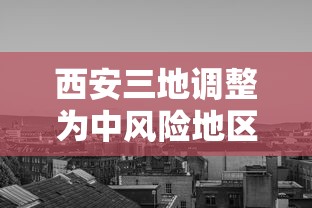 西安三地调整为中风险地区 → 西安现行区域 西安三地调整为中风险地区 → 西安现行区域