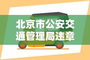 北京市公安交通管理局违章查询 → 北京市公安交管局官方网站违章查询