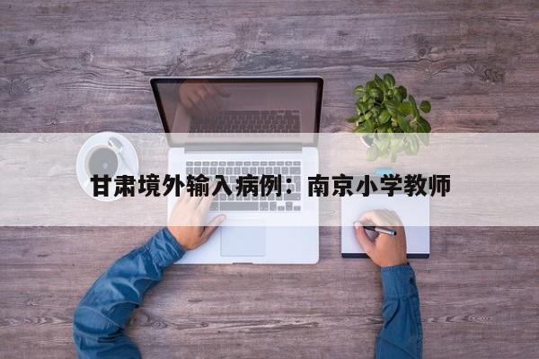 甘肃境外输入病例：南京小学教师