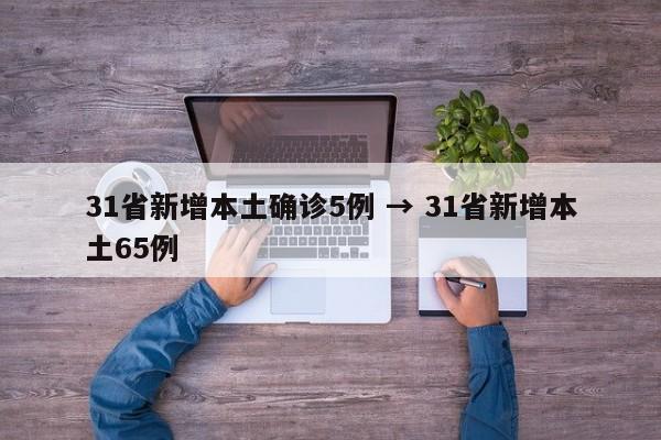 31省新增本土确诊5例 → 31省新增本土65例