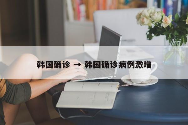 韩国确诊 → 韩国确诊病例激增
